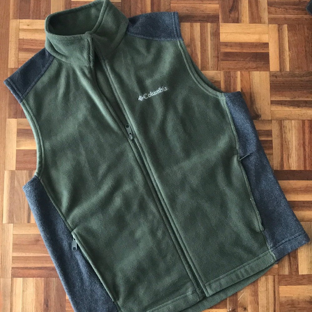 Men’s Columbia Fleece Vest size M